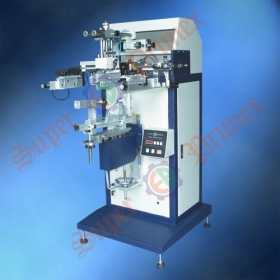 Pneumatic cylindrical/conical screen printer