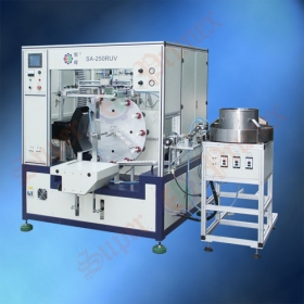 Fully automatic cylindrical surface screen printing machine