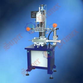 Pneumatic flat/cylindrical hot stamping machine