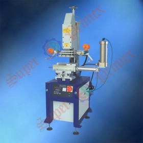 Pneumatic flat/cylindrical hot stamping machine