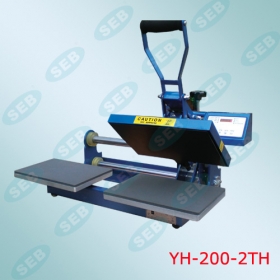 Digital Heat Press with Two Worktables